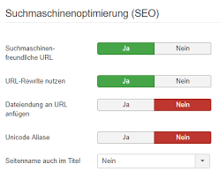 optimierung joomla