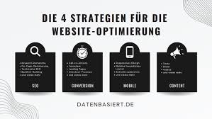 website zu optimieren