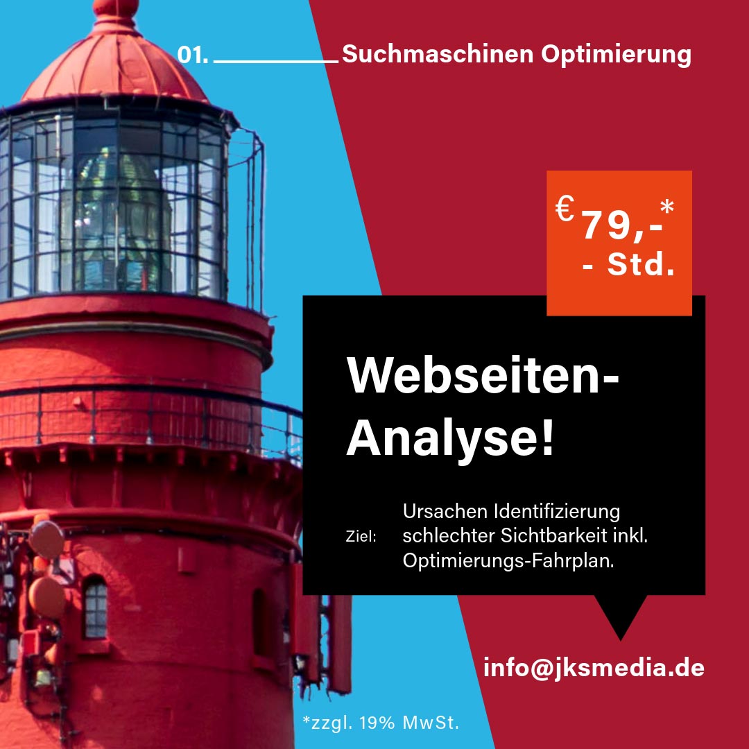 optimierung ihrer webseite