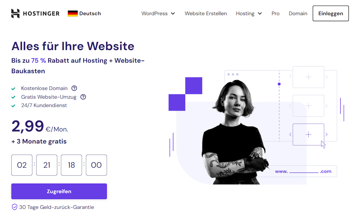 deutsches webhosting