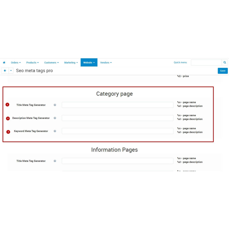 seo tag generator