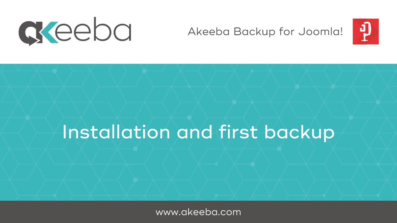 backup joomla akeeba