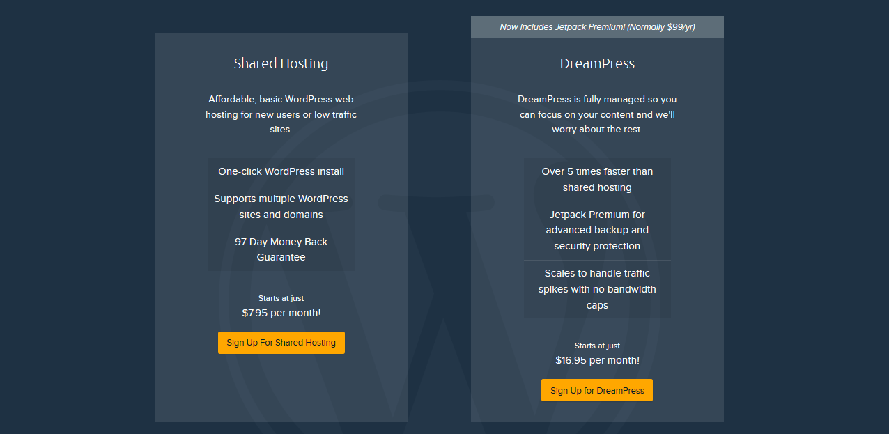dreamhost plan